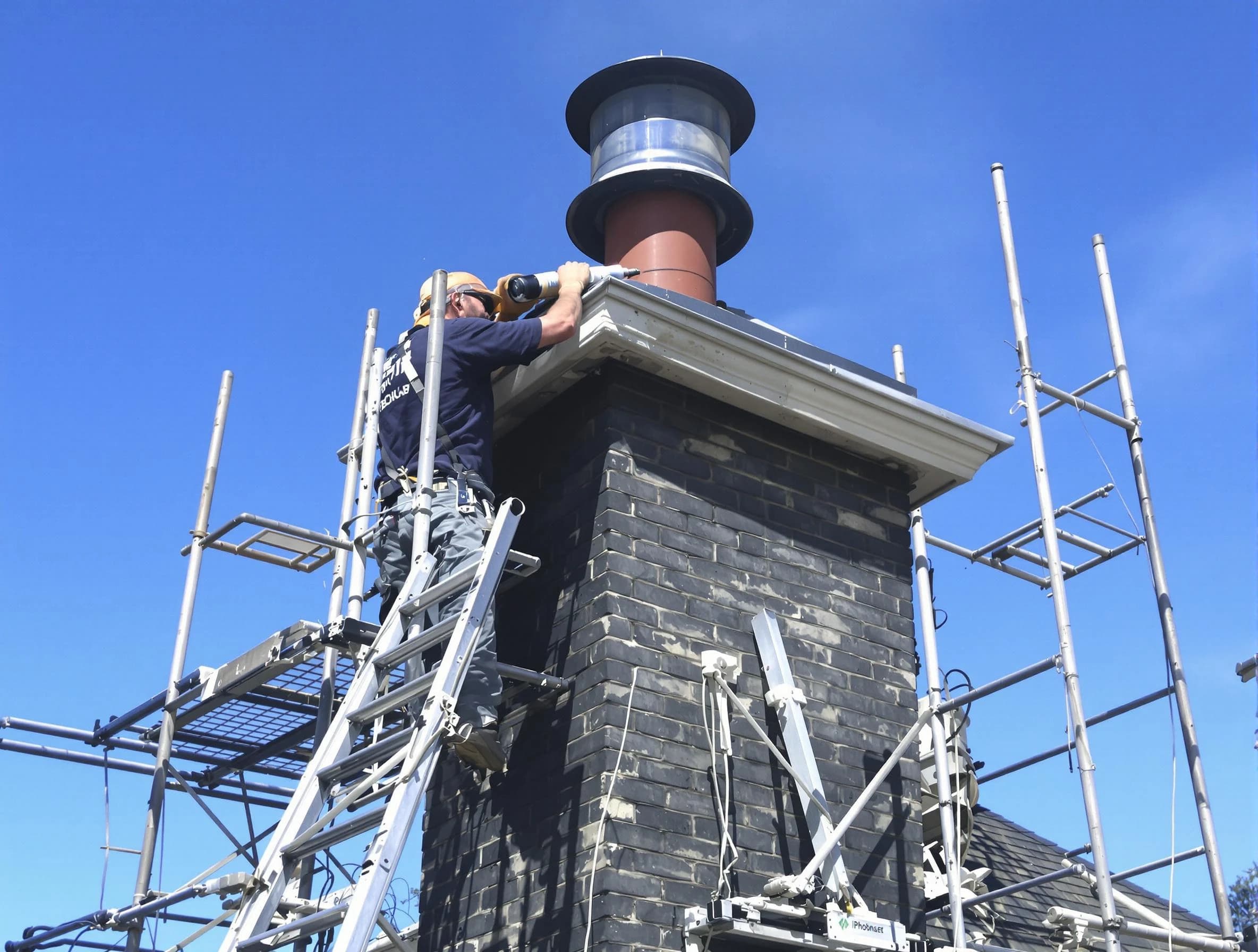 Sturdy chimney crown finished by Lehi Chimney Sweep in Lehi, UT