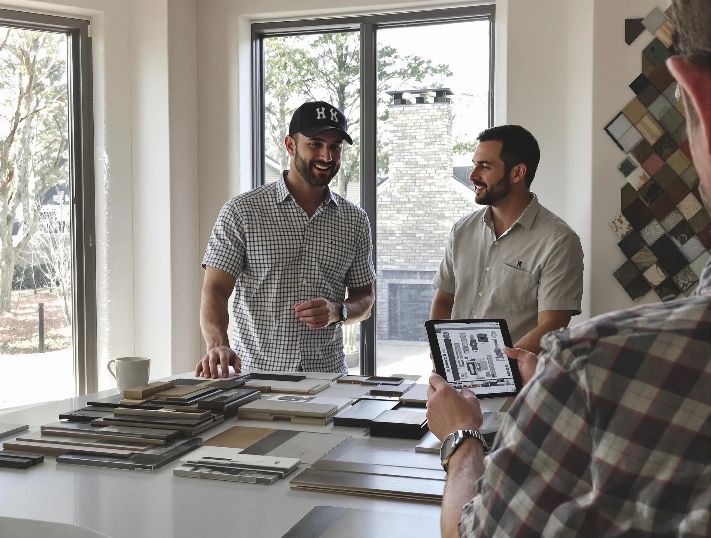 Lehi Chimney Sweep remodeling a chimney and fireplace in Lehi, UT