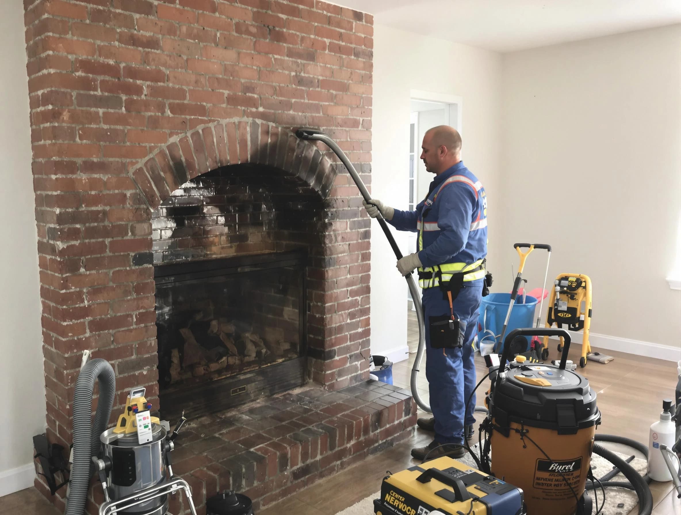 Lehi Chimney Sweep expert performing detailed chimney sweep in Lehi, UT