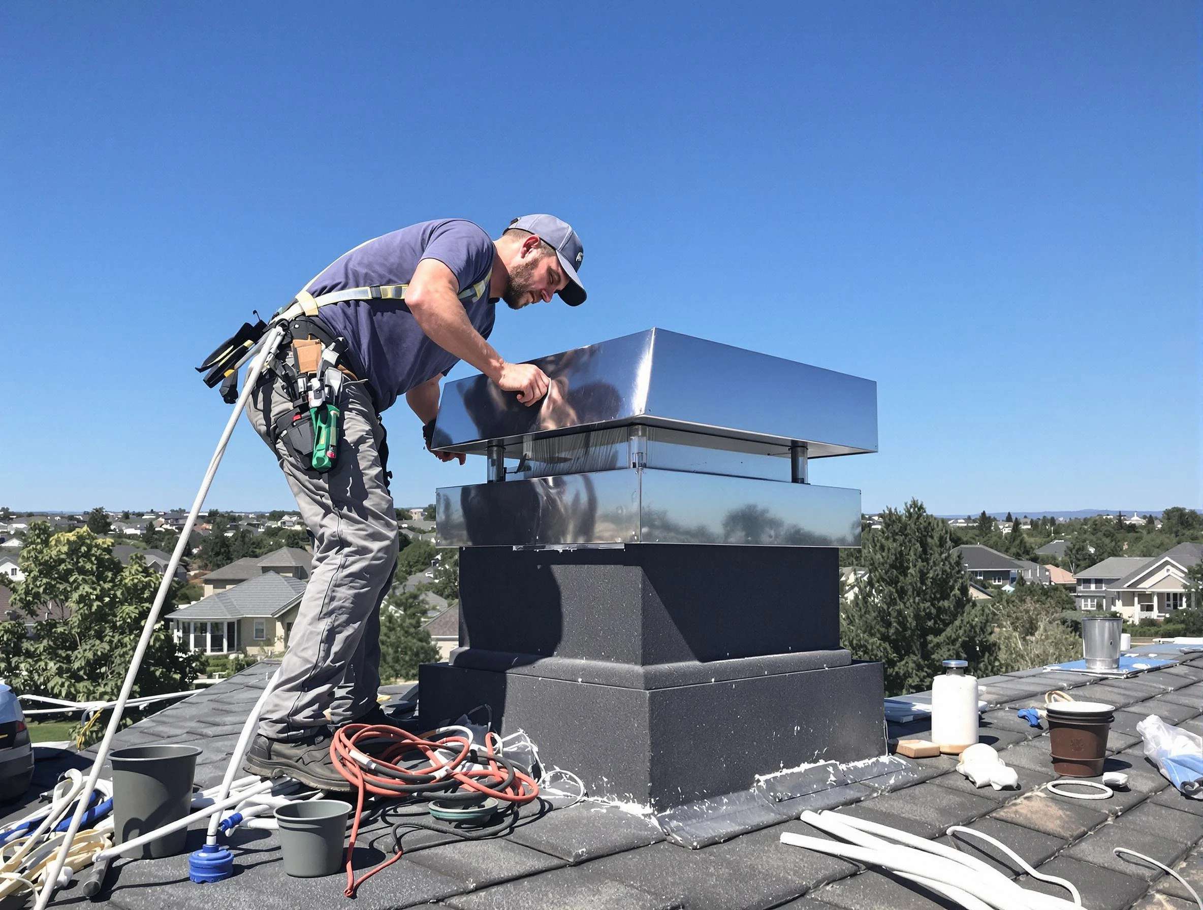 Chimney Cap Services in Lehi