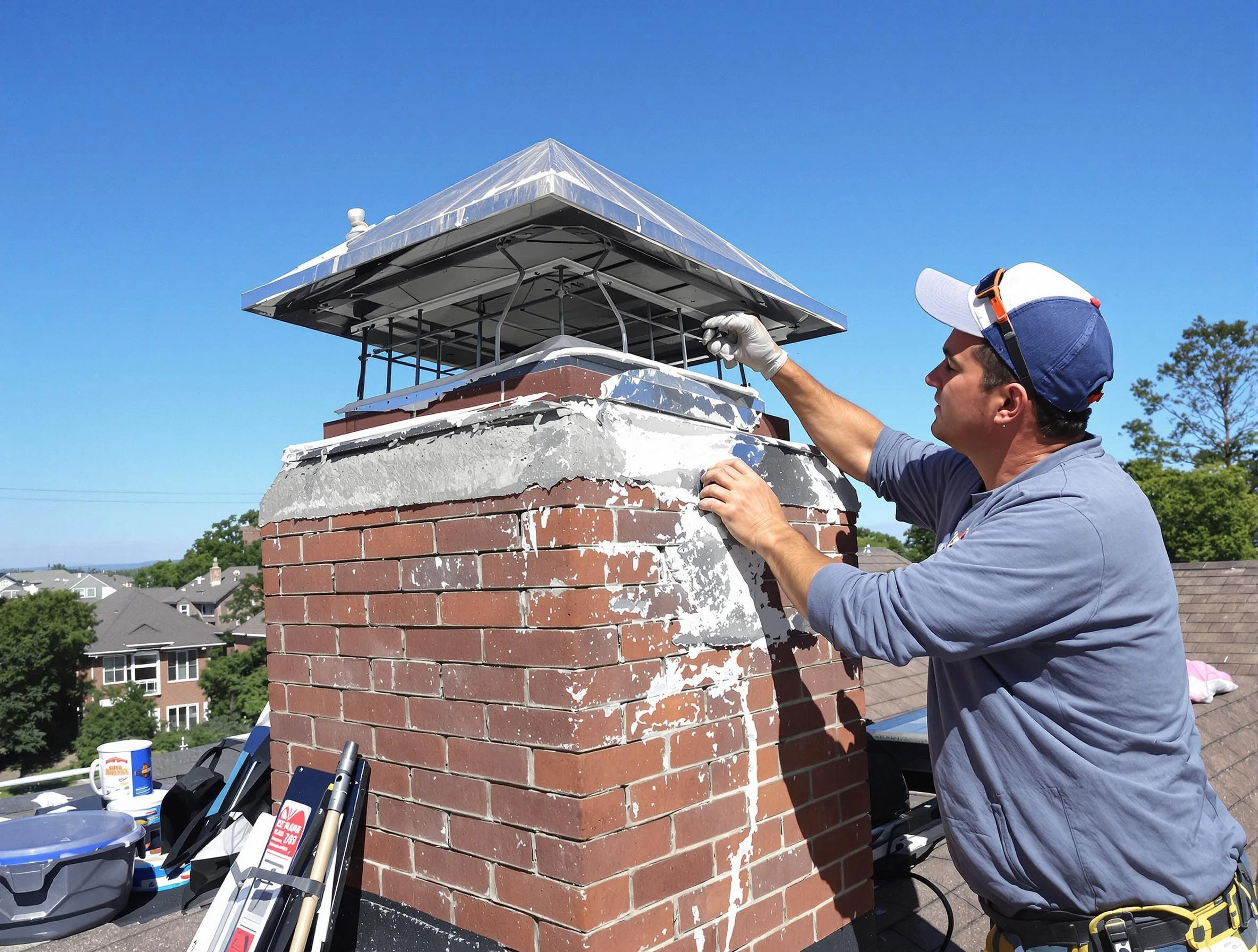 Chimney Crown Services in Lehi