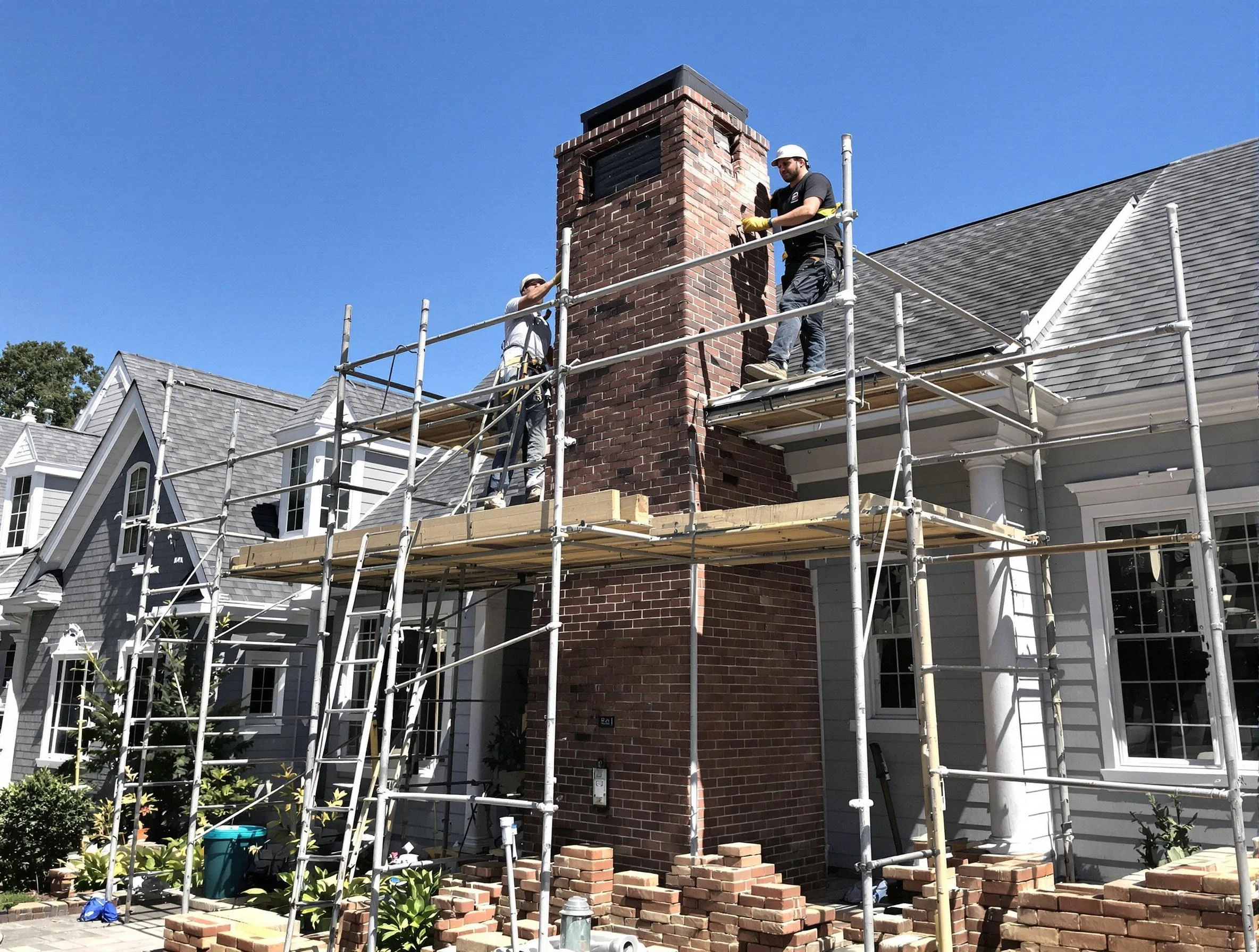 Chimney Rebuilding in Lehi