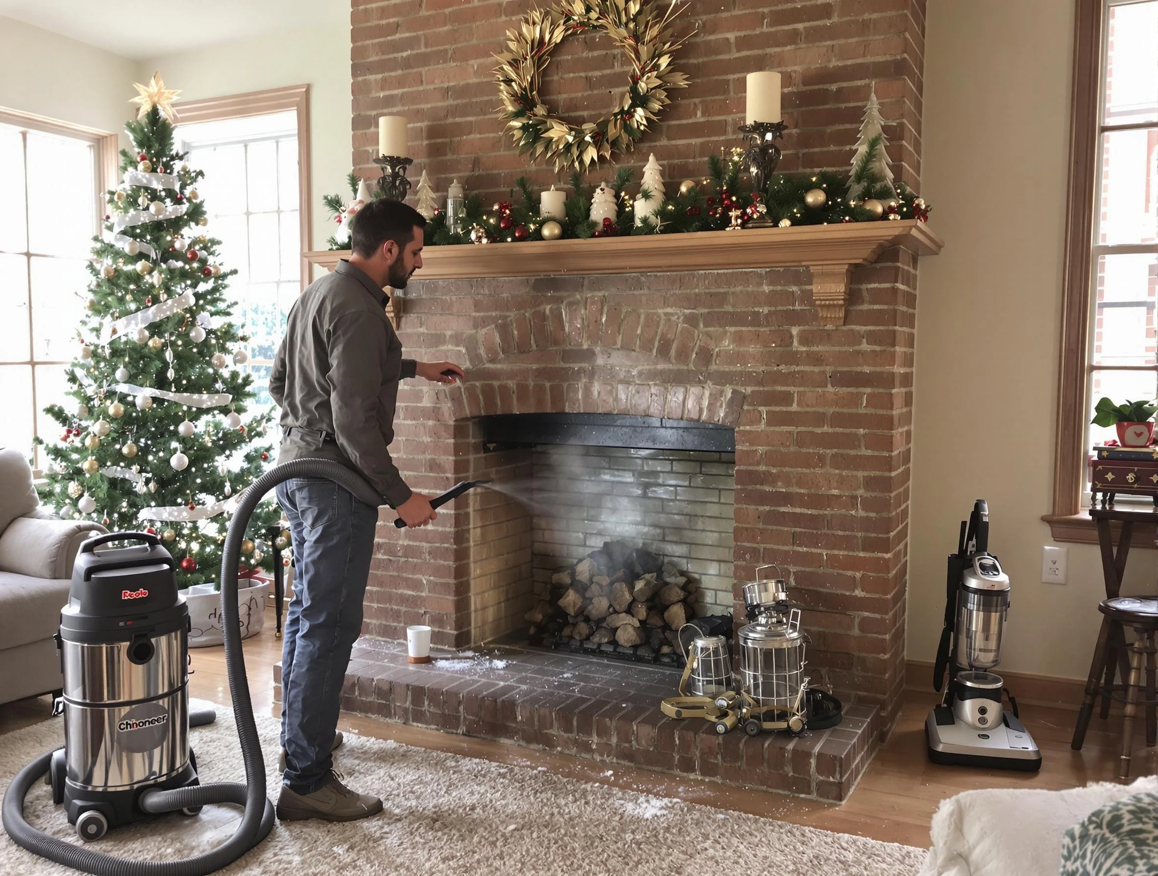 Fireplace Cleaning in Lehi
