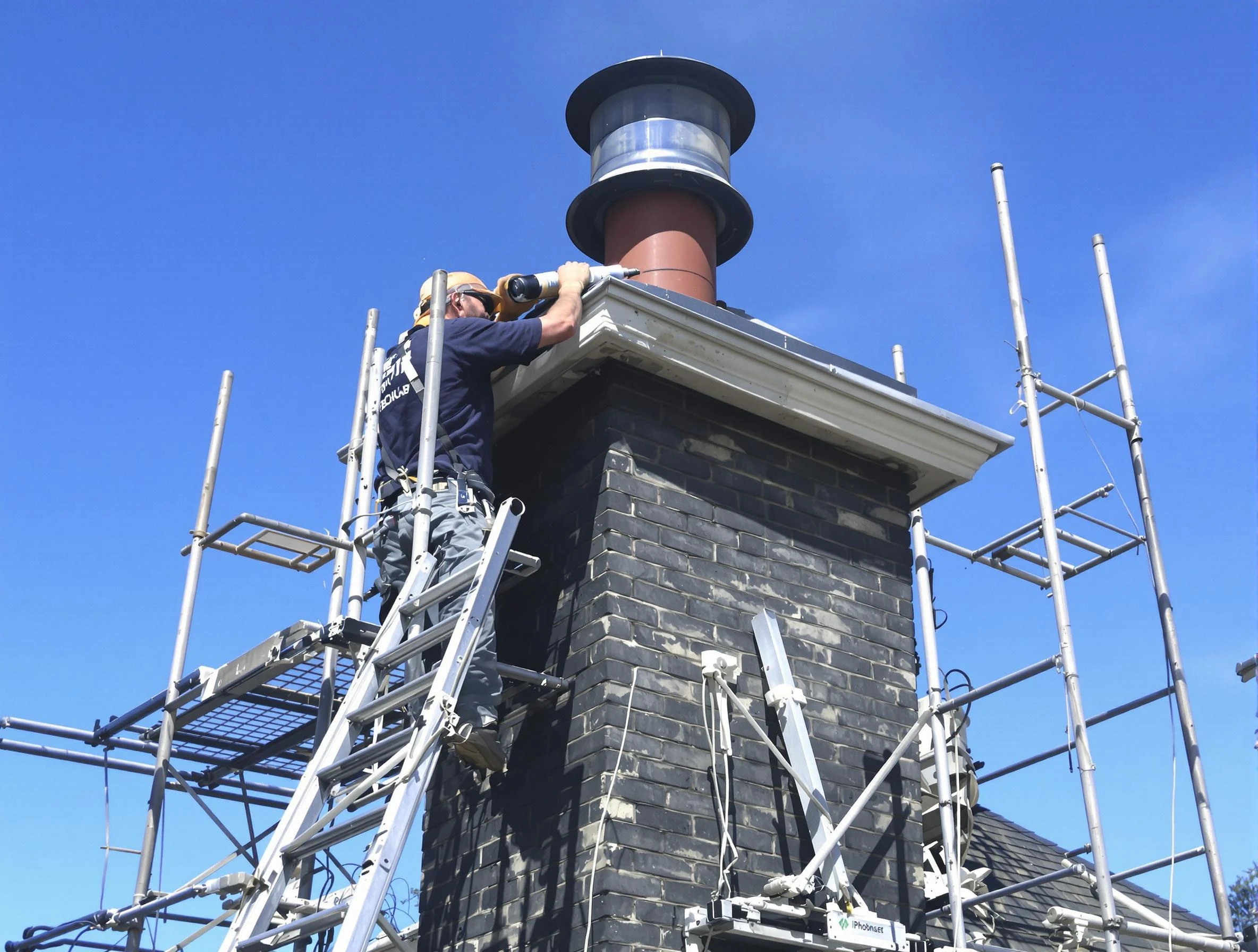 Sturdy chimney crown finished by Lehi Chimney Sweep in Lehi, UT