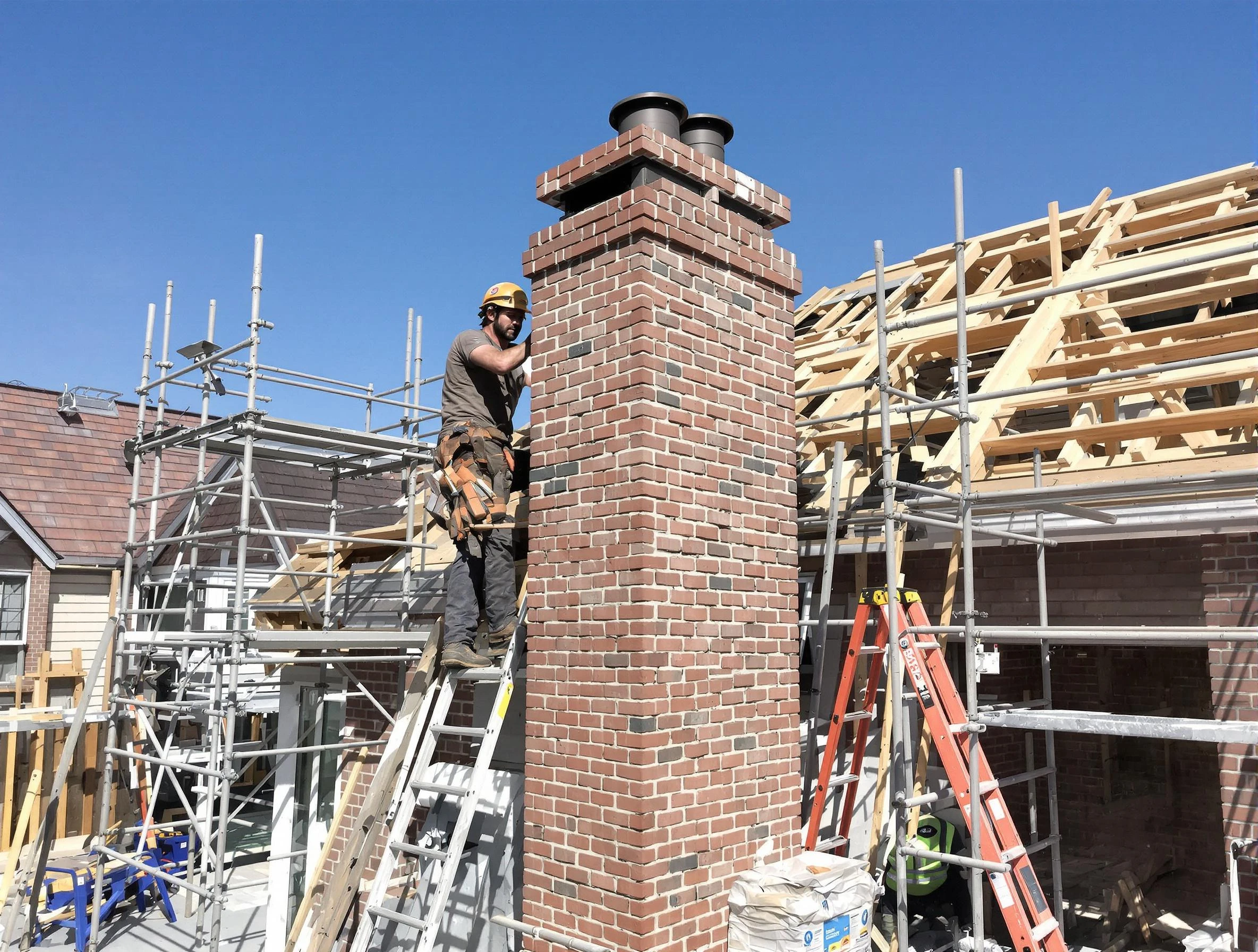 New chimney installation completed by Lehi Chimney Sweep in Lehi, UT