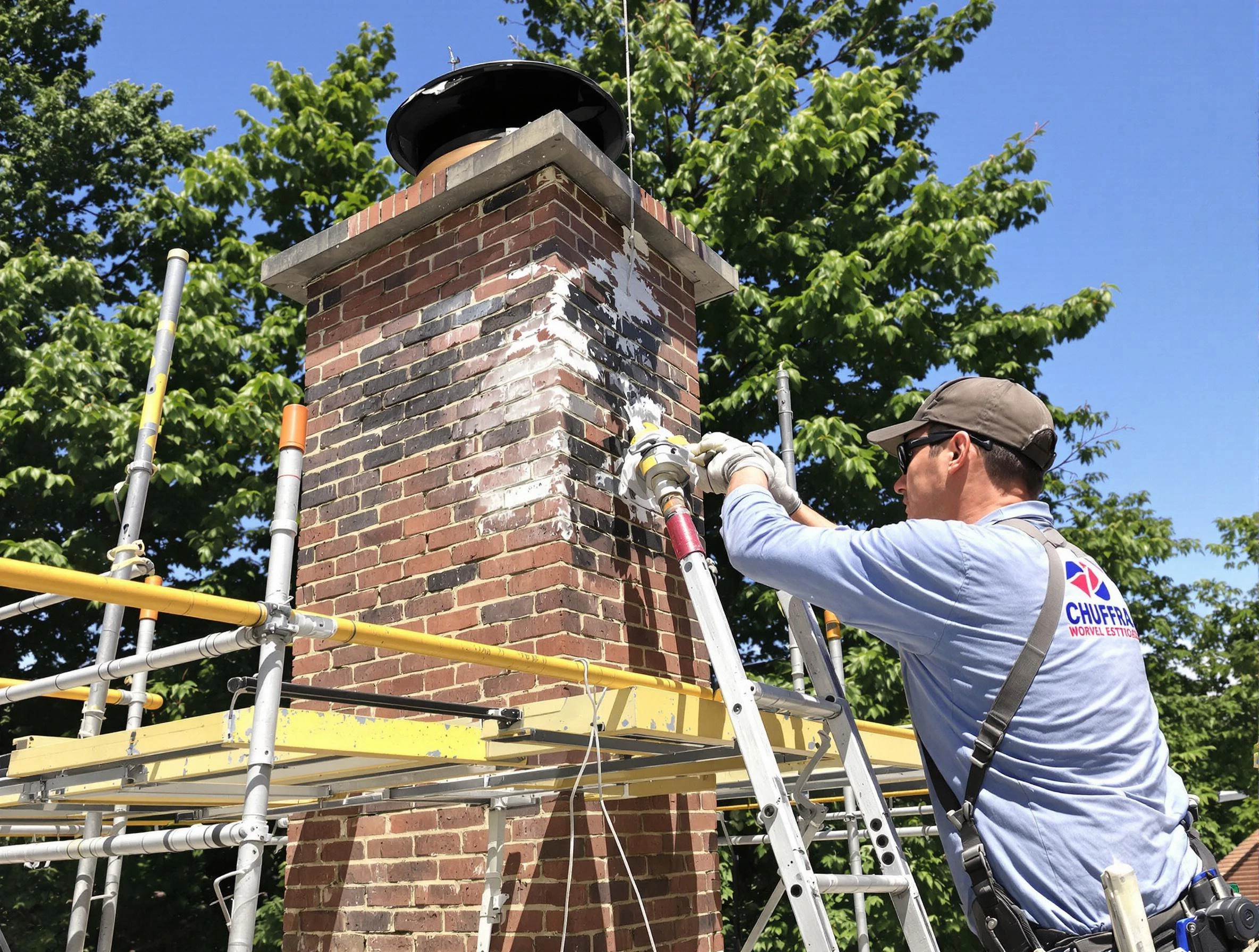 Structural chimney repair by Lehi Chimney Sweep in Lehi, UT