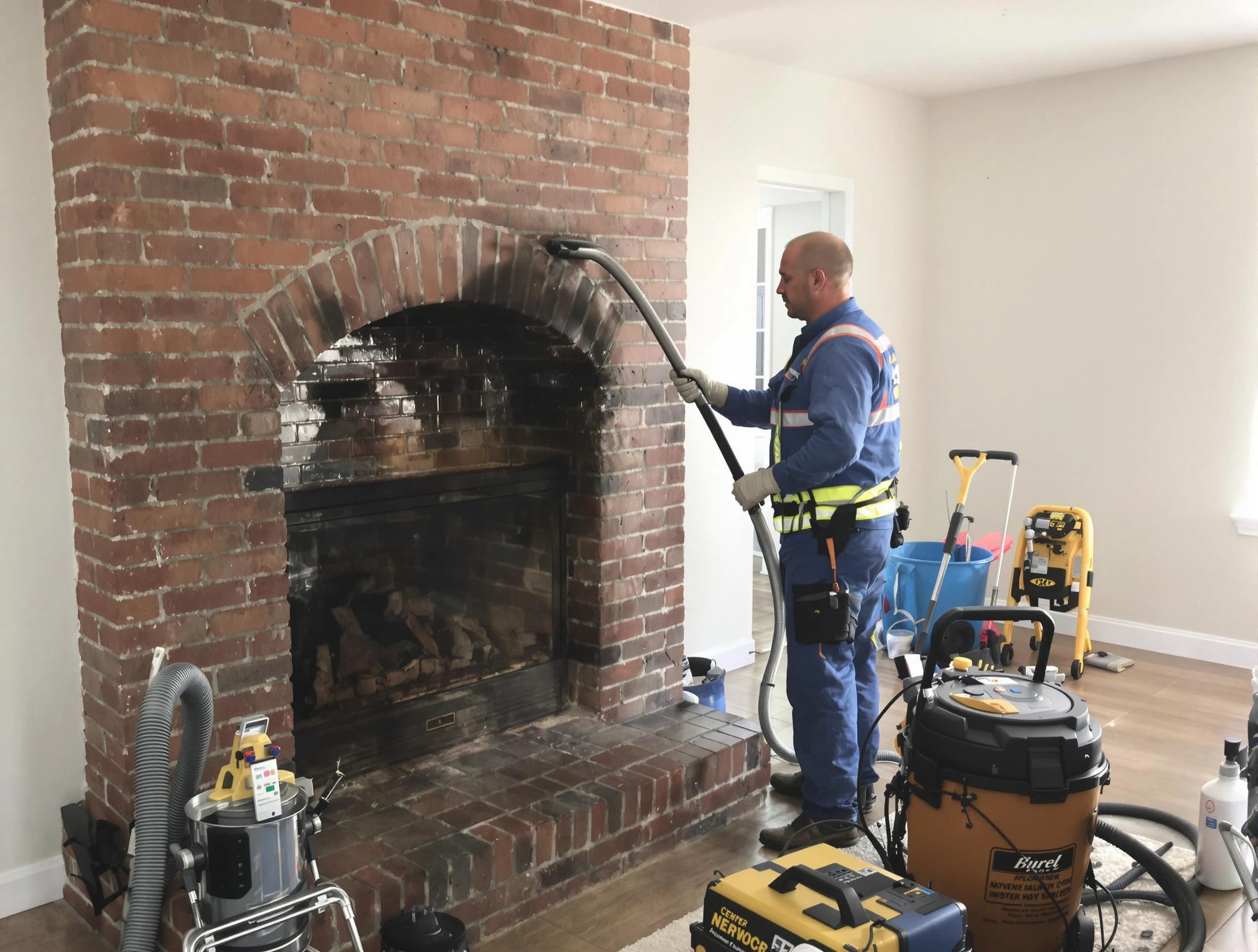 Lehi Chimney Sweep expert performing detailed chimney sweep in Lehi, UT